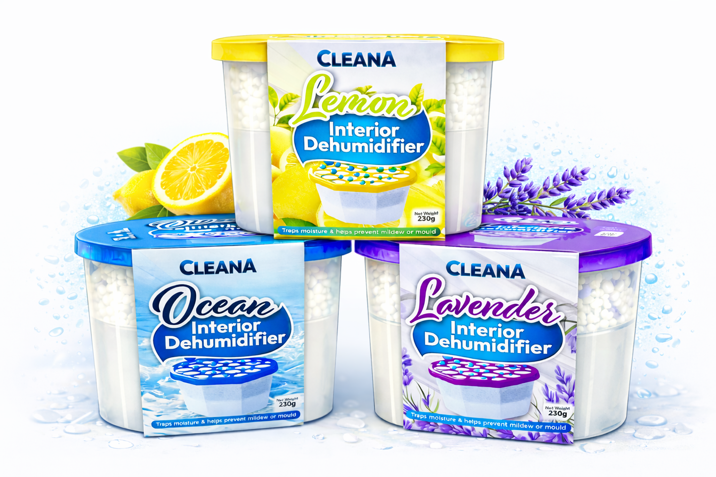 500ml Interior Moisture Absorber Dehumidifier Pots