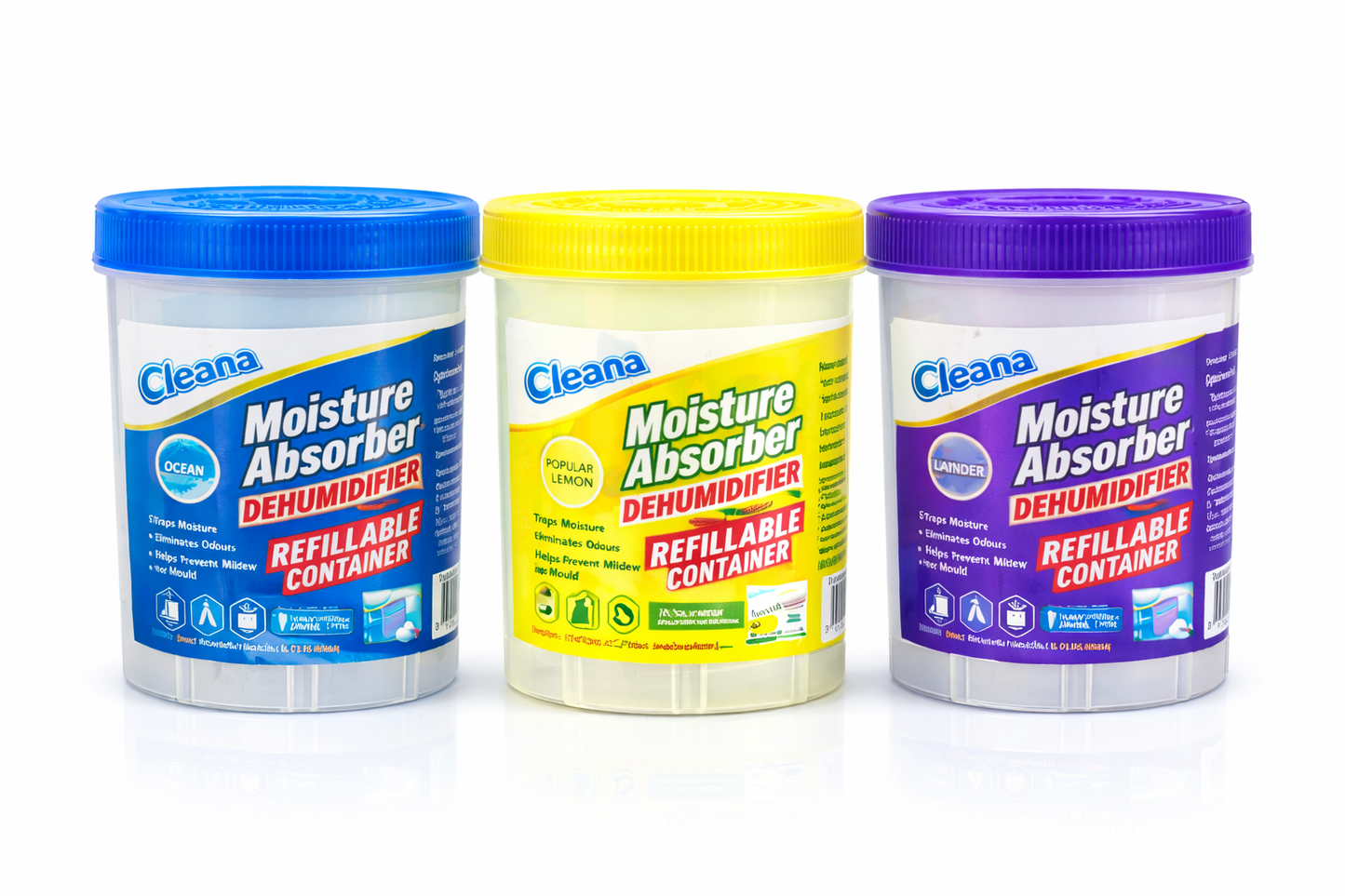 Refillable Moisture Absorber Pot 300g